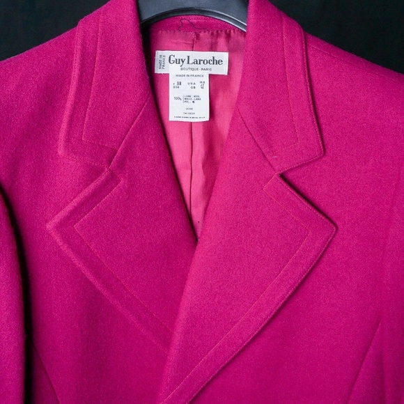 Women's Guy Laroche Boutique Paris Blazer USA size - Picture 6 of 8